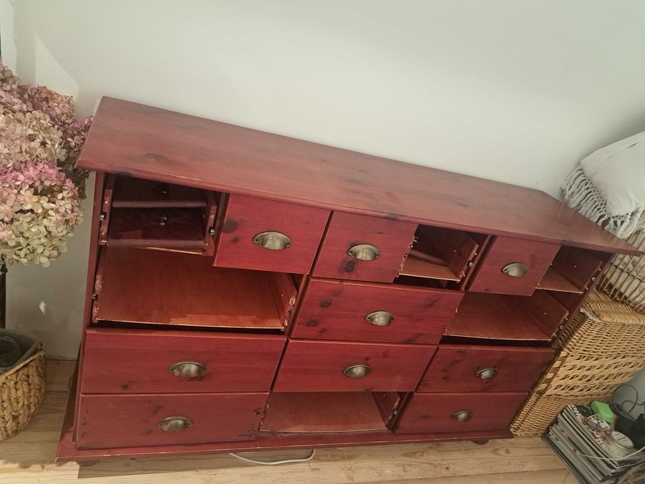 komoda, drewno, do renowacji