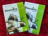 DESCUBRE A1.2/A2 podręcznik + ćwiczenia do j.hiszpańskiego - stan BDB