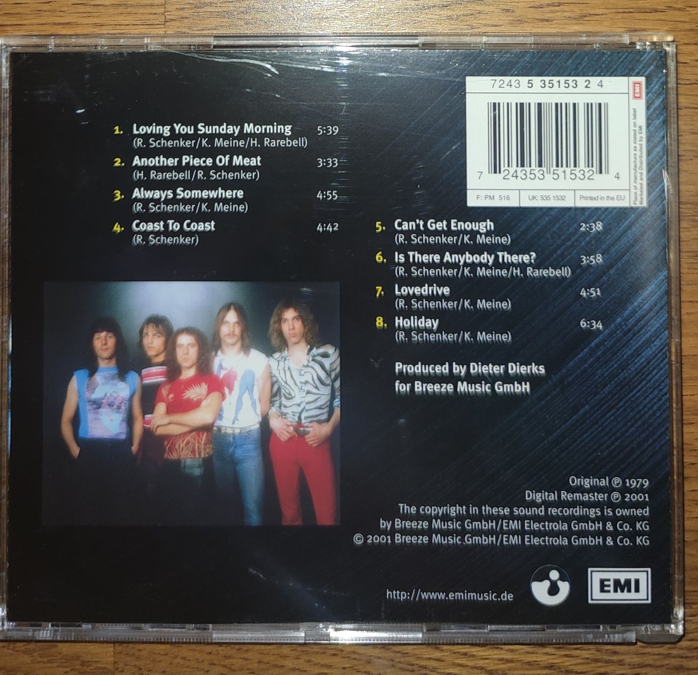 Scorpions CD edycja limitowana 2001 jak nowa
