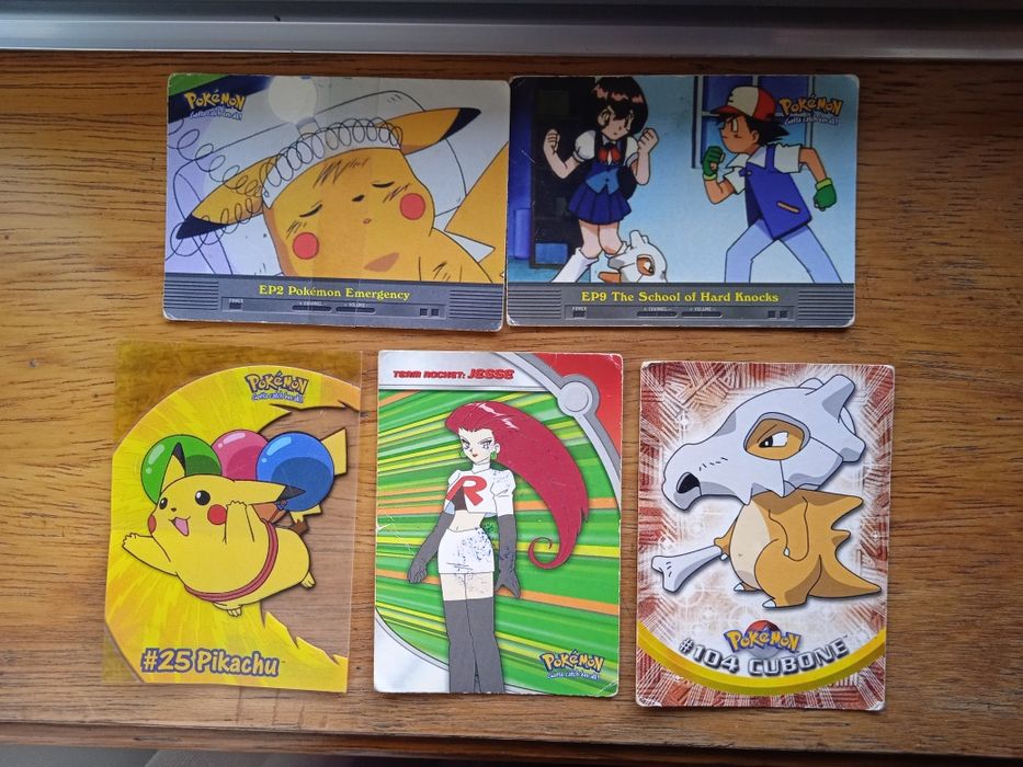 Conjunto Cartas Pokémon (Raras)