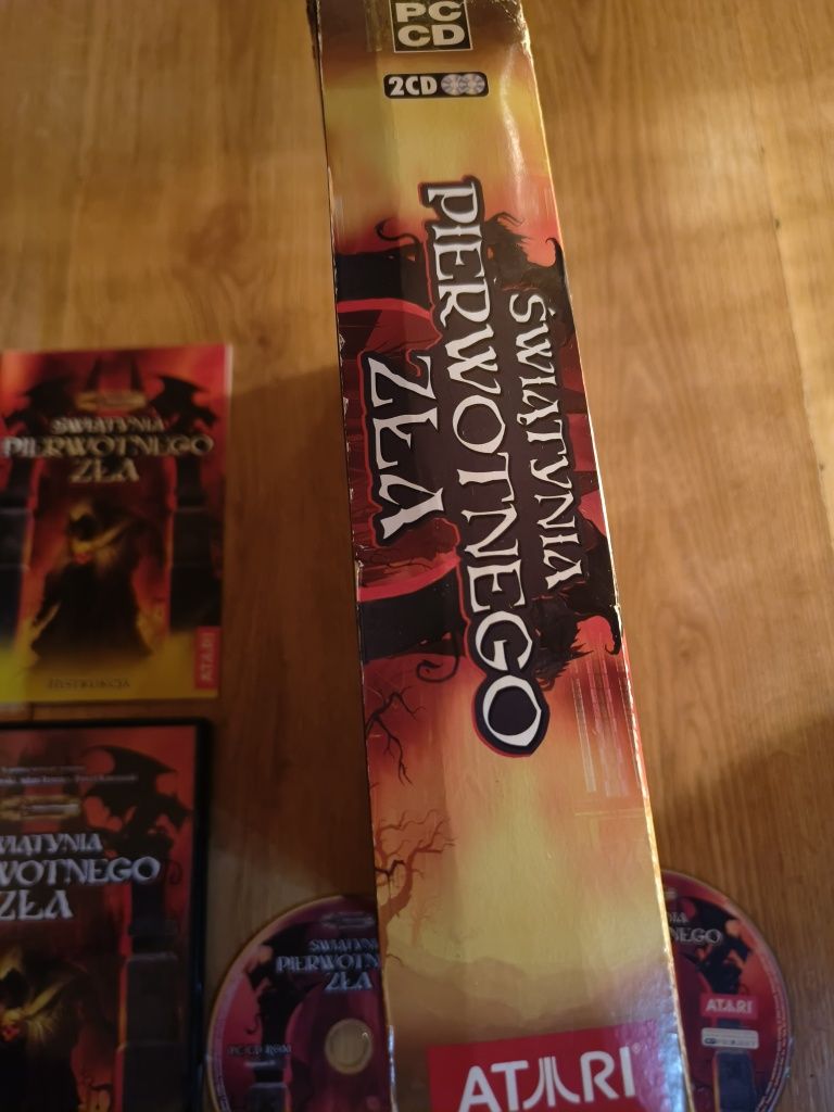 Gra PC CD Świątynia Pierwotnego Zła Atari Big Box Gra Na Komputer