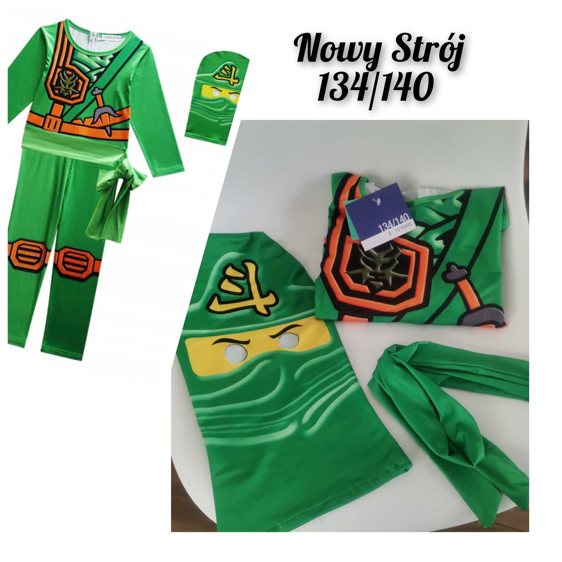Nowy przebranie lego 134/140 Lego ninjago strój Lloyd