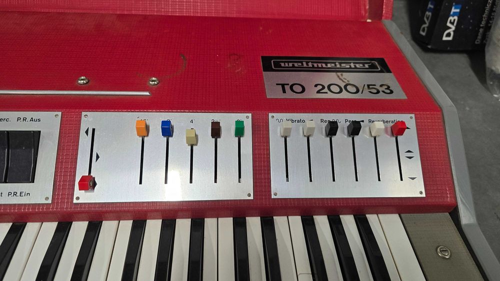 Weltmeister TO 200/53 analogowe organy vintage NIE TESTOWANE