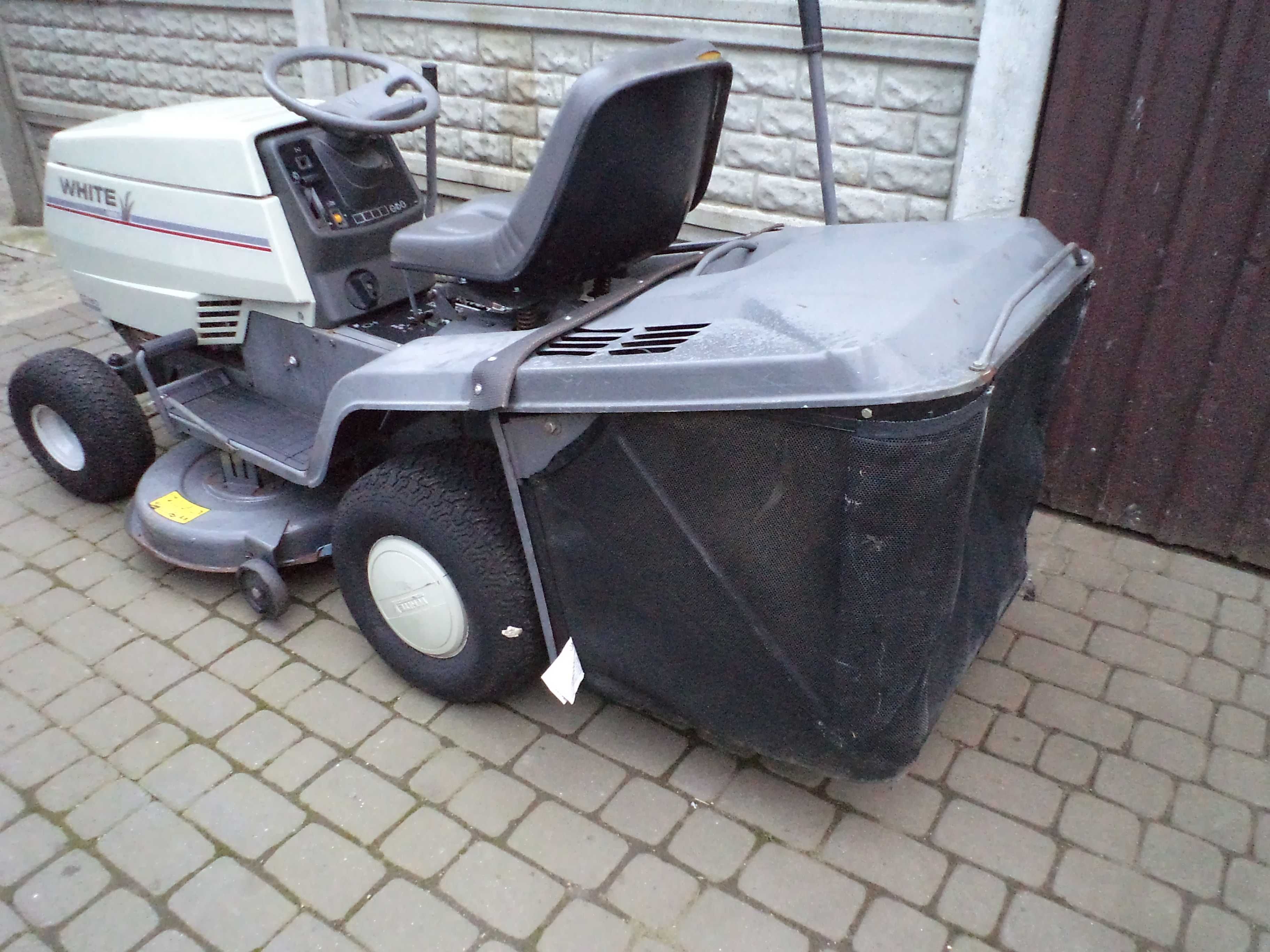 Traktorek kosiarka MTD White Briggs&Stratton kosz kiper WYSYŁAM