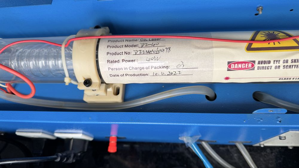 Maquina corte gravaçao laser co2 40W