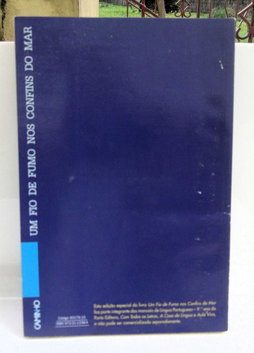 Um fio de fumo nos confins do mar – Alice Vieira