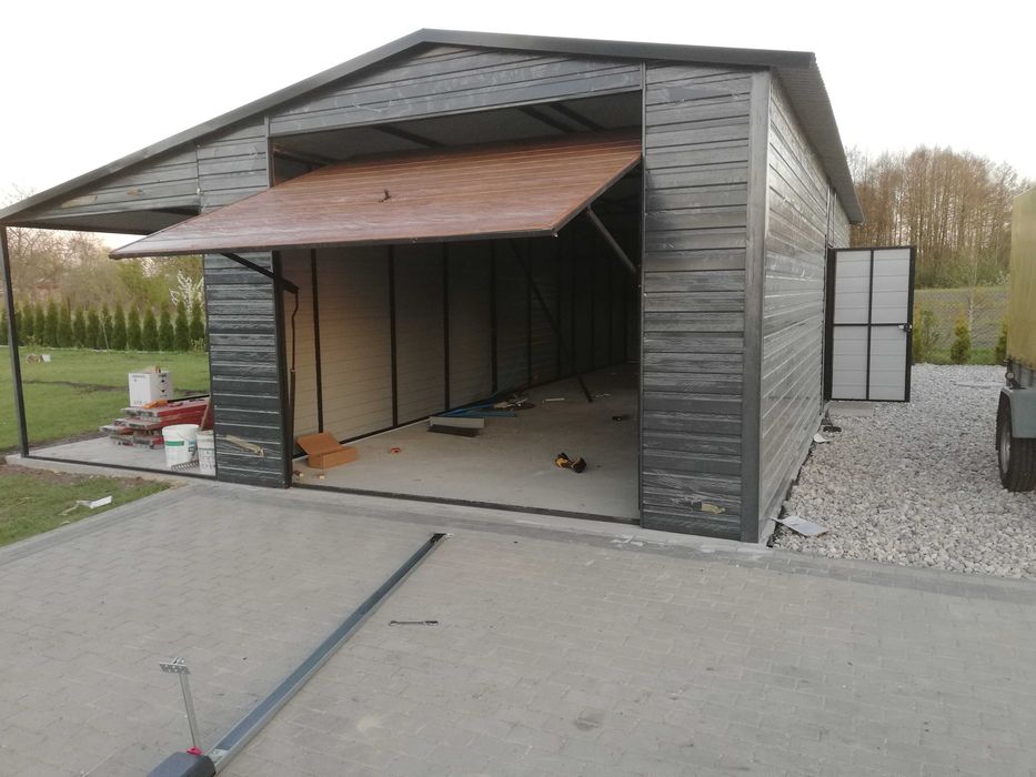Garaż Domek 4x5 z Oknem w Cenie Grafit PROMOCJA