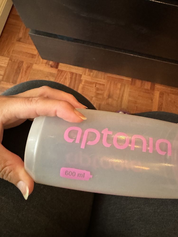 Garrafa de água de ginásio 600 ml