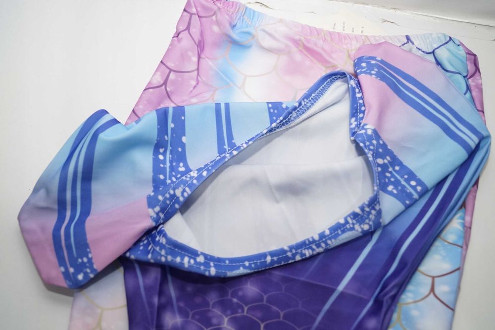 W102 Syreni ogon strój/kostium do pływania Monofin r. 150