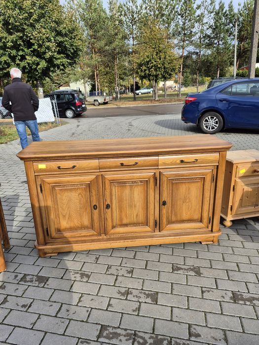 Przepiękna dębowa komoda