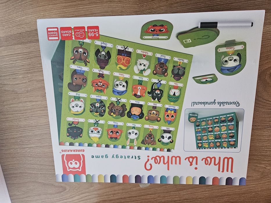 Jogo quem é quem em ingles