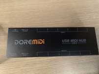 DOREMiDi  hub 8  USB  midi hub