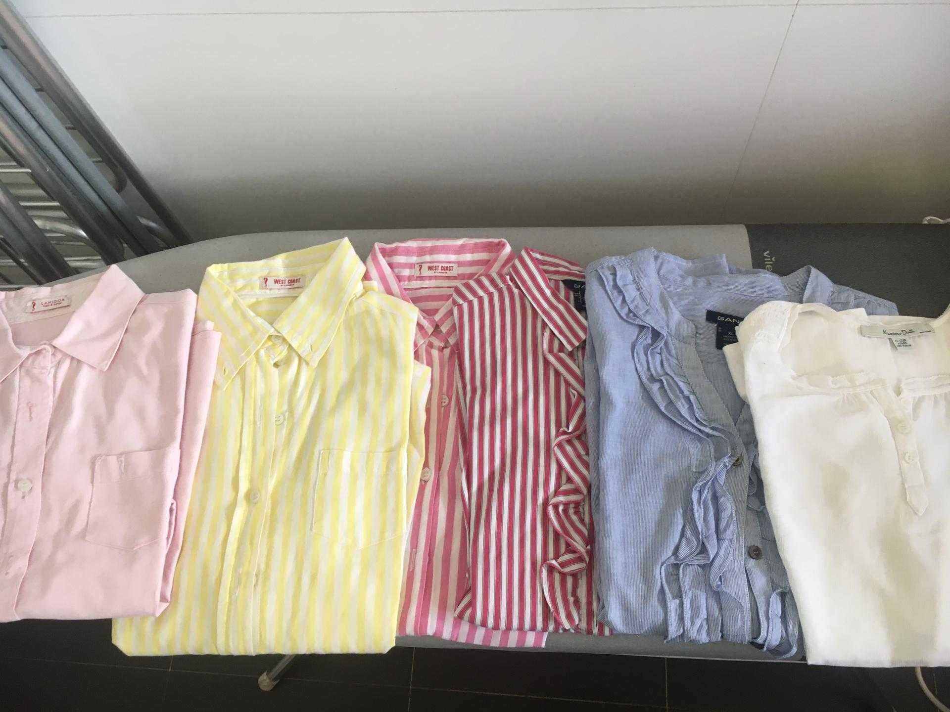 Lote de 6 camisas de menina (11/12 anos)