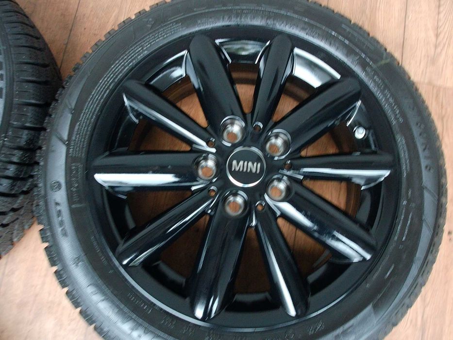 Koła Mini F55 F56 16x5,5 5x110 ET46 +czujniki + Dunlop 175/60/16 zima