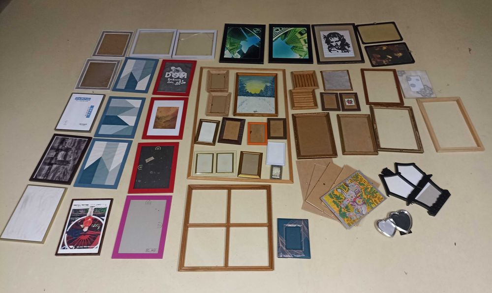 kolekcja ramek pod zdjęcia i obrazy