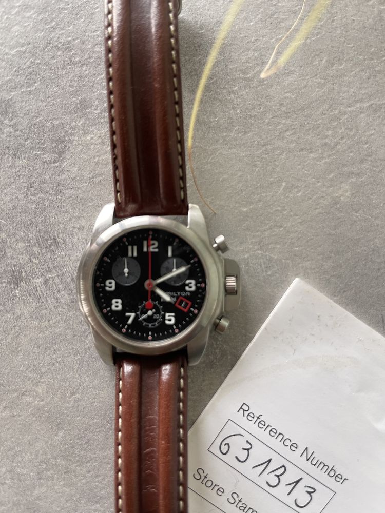 Relógio Hamilton Khaki. Como novo.