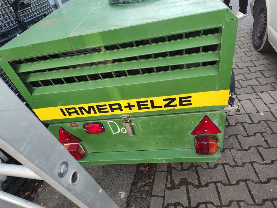 Sprężarka śrubowa mobilna Deutz silnik