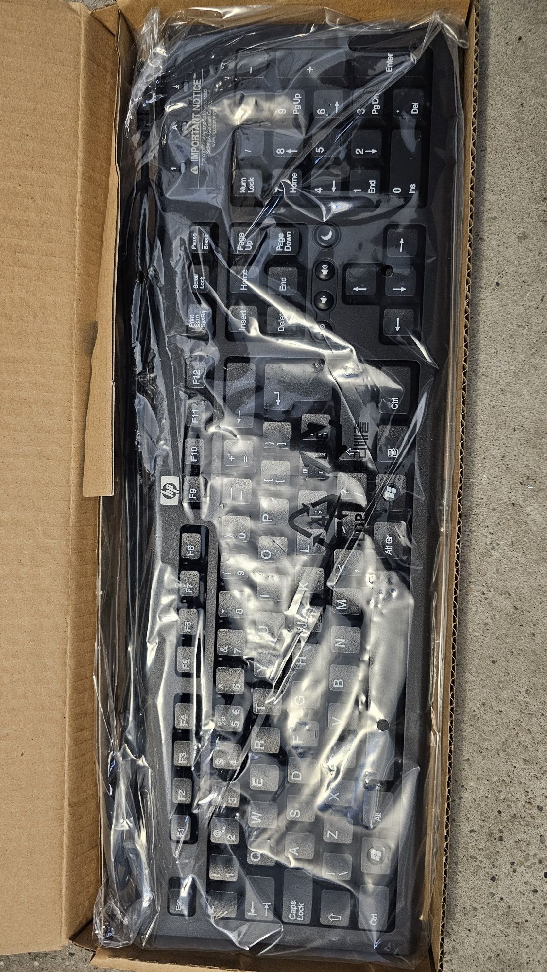 Klawiatura HP przewodowa na USB BAUXH0AHHZZ4A7