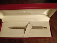 Canetas - esferográfica Sheaffer Targa em prata