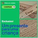 Réguas exclusivas para o seu filho