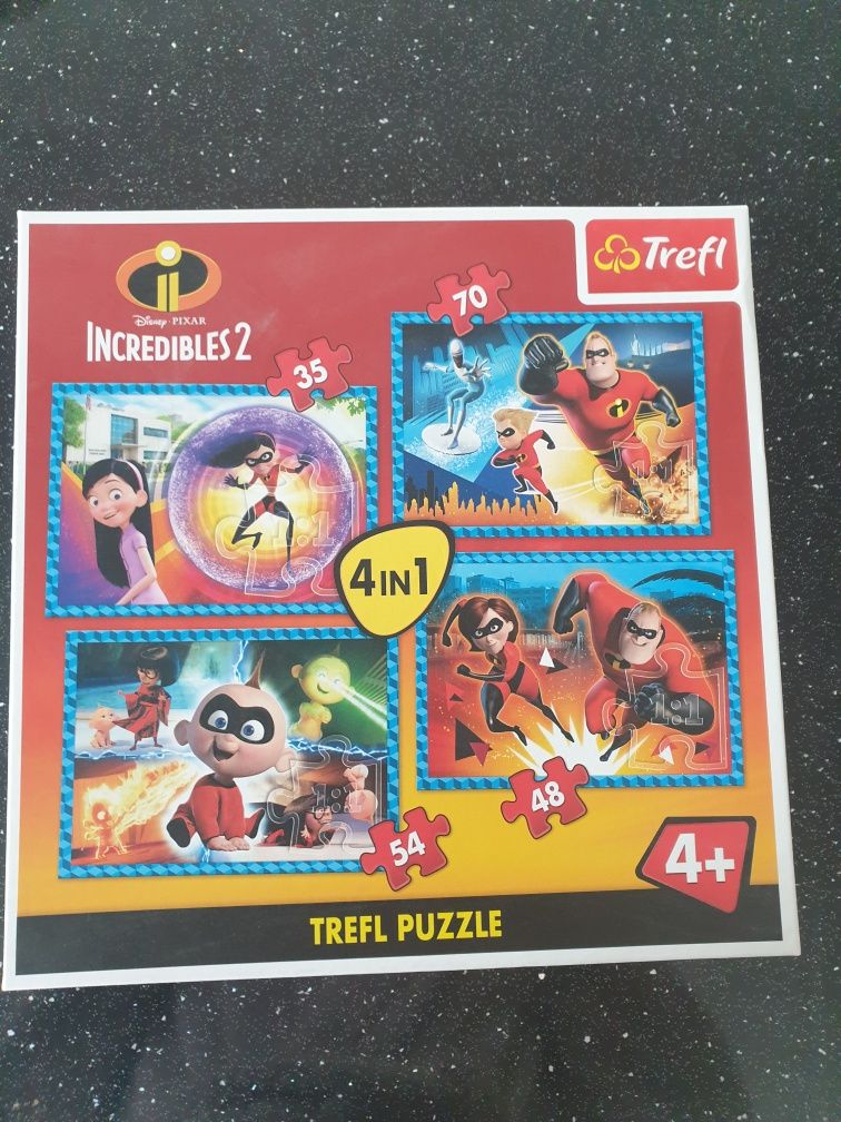 Puzzle Trefl Iniemamocni 2 4+