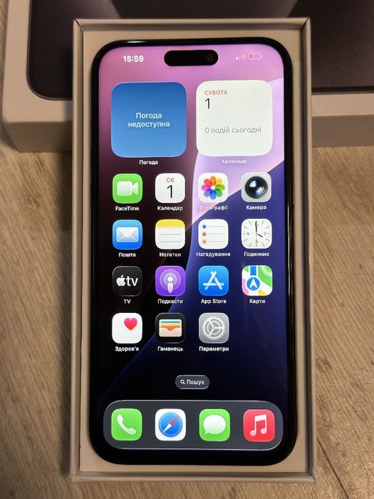 iPhone 15 Pro Max Black Titanium 256 gb