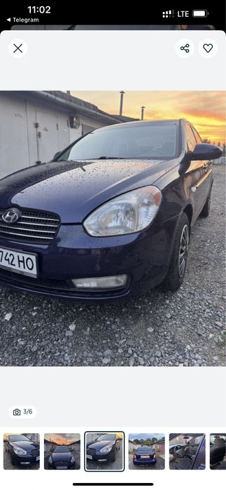 Здам в Оренду або на Виплату !  Hyundai Accent