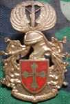 Cracha militar da boina do Regimento de infantaria de Abrantes
