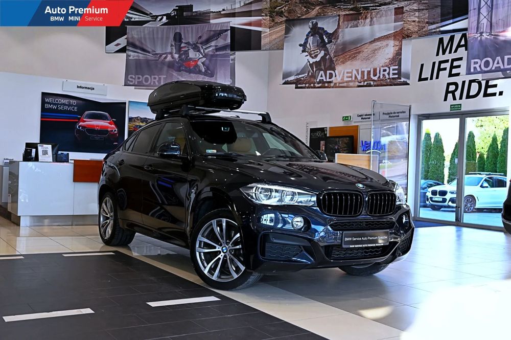BMW X6 xDrive40d~FV23%~Wysoki połysk Shadow-Line~Park Distance Control (PDC)