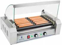 Grill rolkowy 7 rolek 12 parówek 1400W ROYAL CATERING RCHG-7T jak nowy