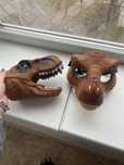 Маска динозавра , динозавр на руку , jurassic world tyrannosaurus rex