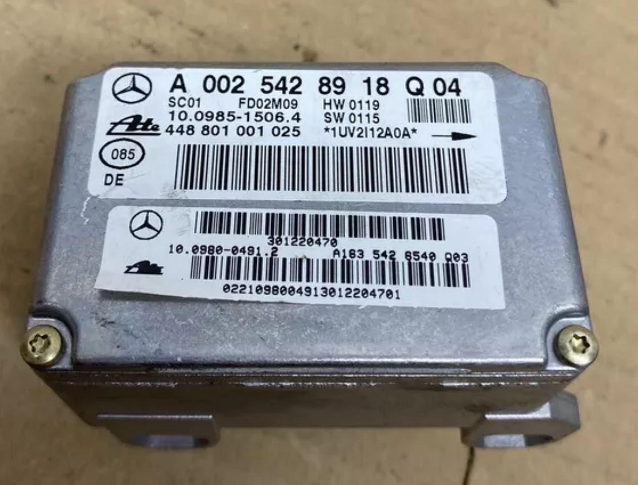 Modulo ABS/ESP Mercedes Ml W163