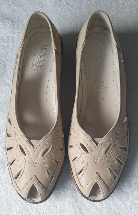 Półbuty skórzane Jenny By Ara r.38 J.Nowe