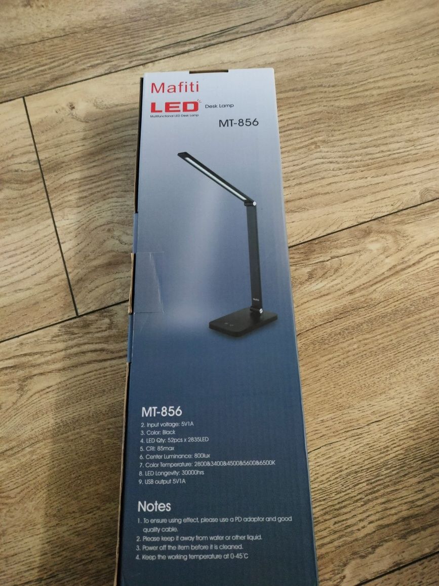 Lampa biurkowa LED