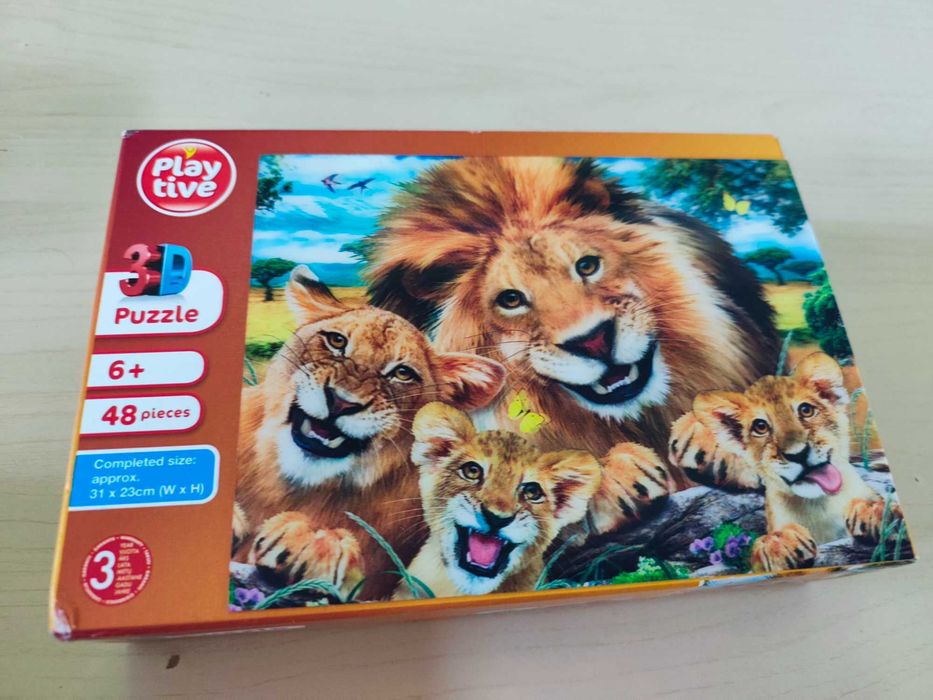 Puzzle 3D + puzzle Trefl Whisper