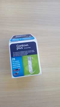 Тест полоски Contour plus для глюкометра Bayer