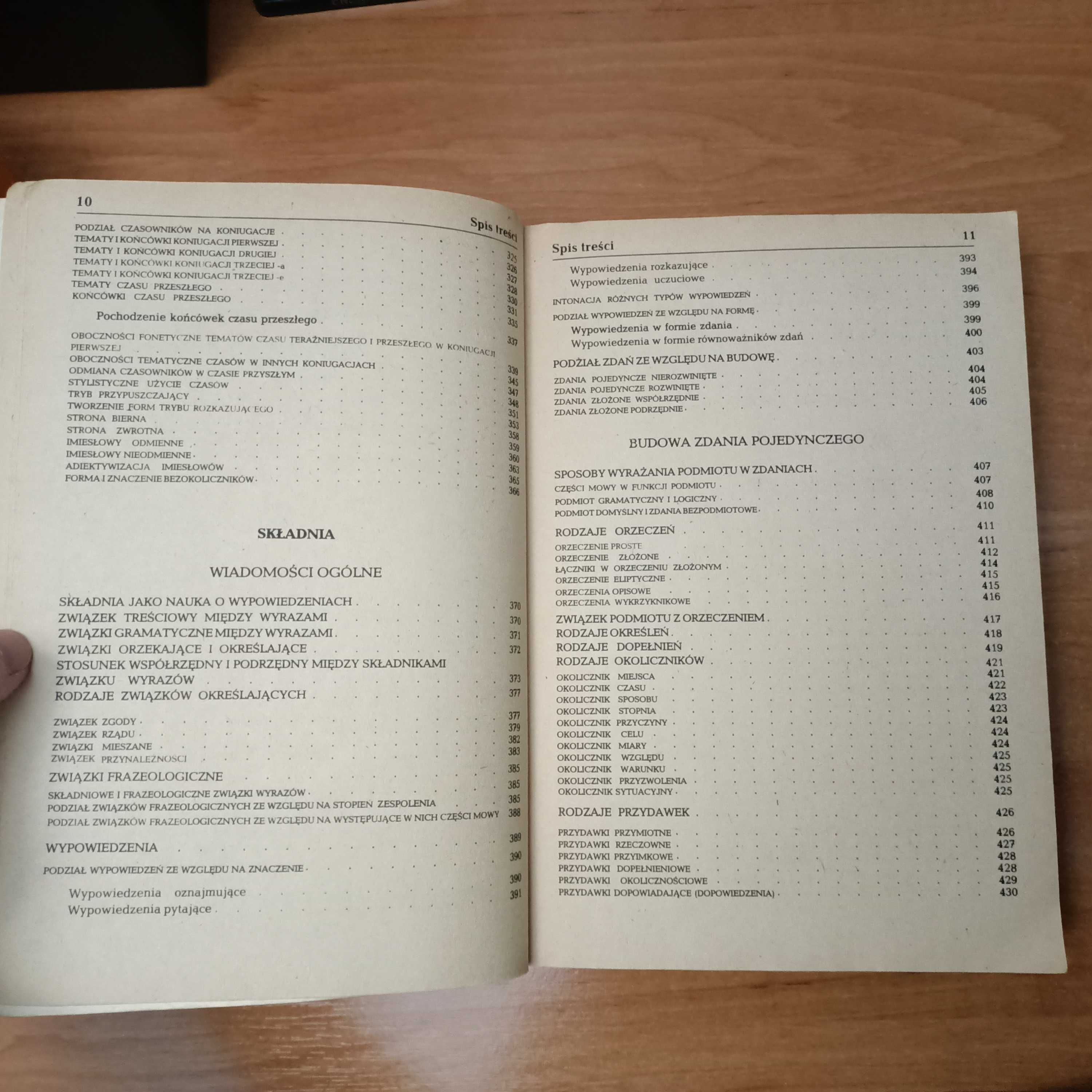 Gramatyka języka polskiego Piotr Bąk wp stara książka 1987