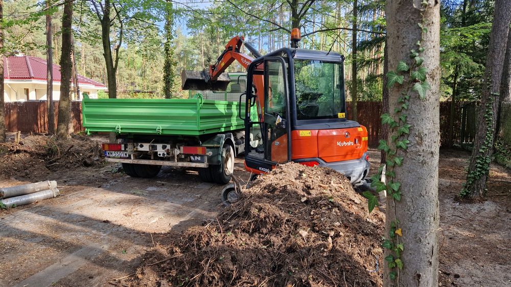 Transport Wywrotką ! Minikoparka !