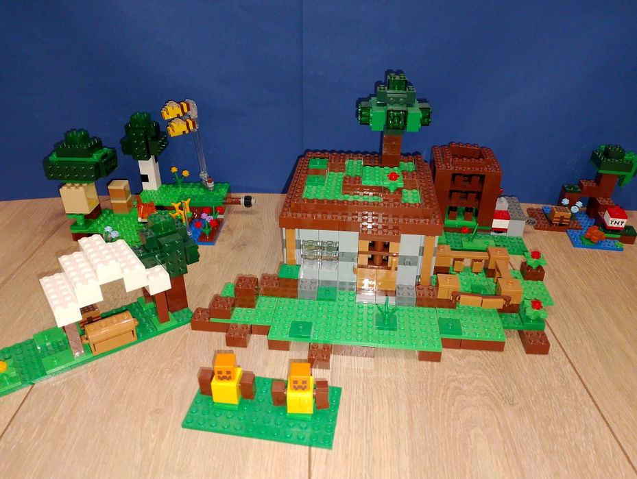 Zestawy lego Minecraft mix