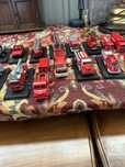 Coleção de carros dos bombeiros