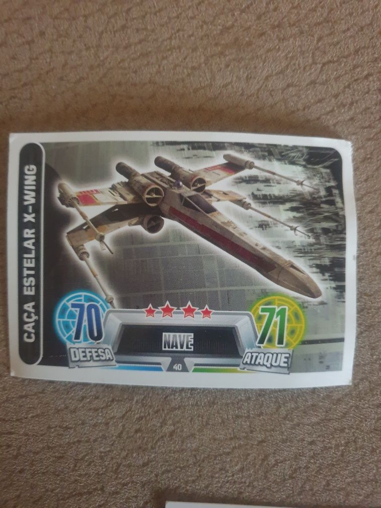 Cartas Star wars attax force