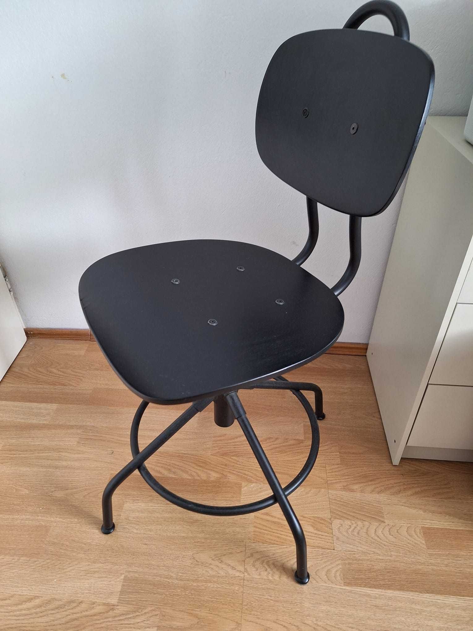 Krzesło obrotowe Ikea Kullaberg czarne