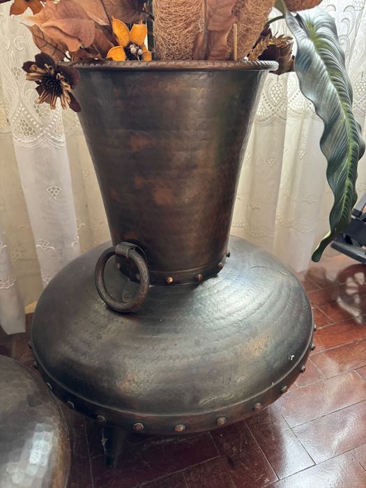 Vaso cobre antigo