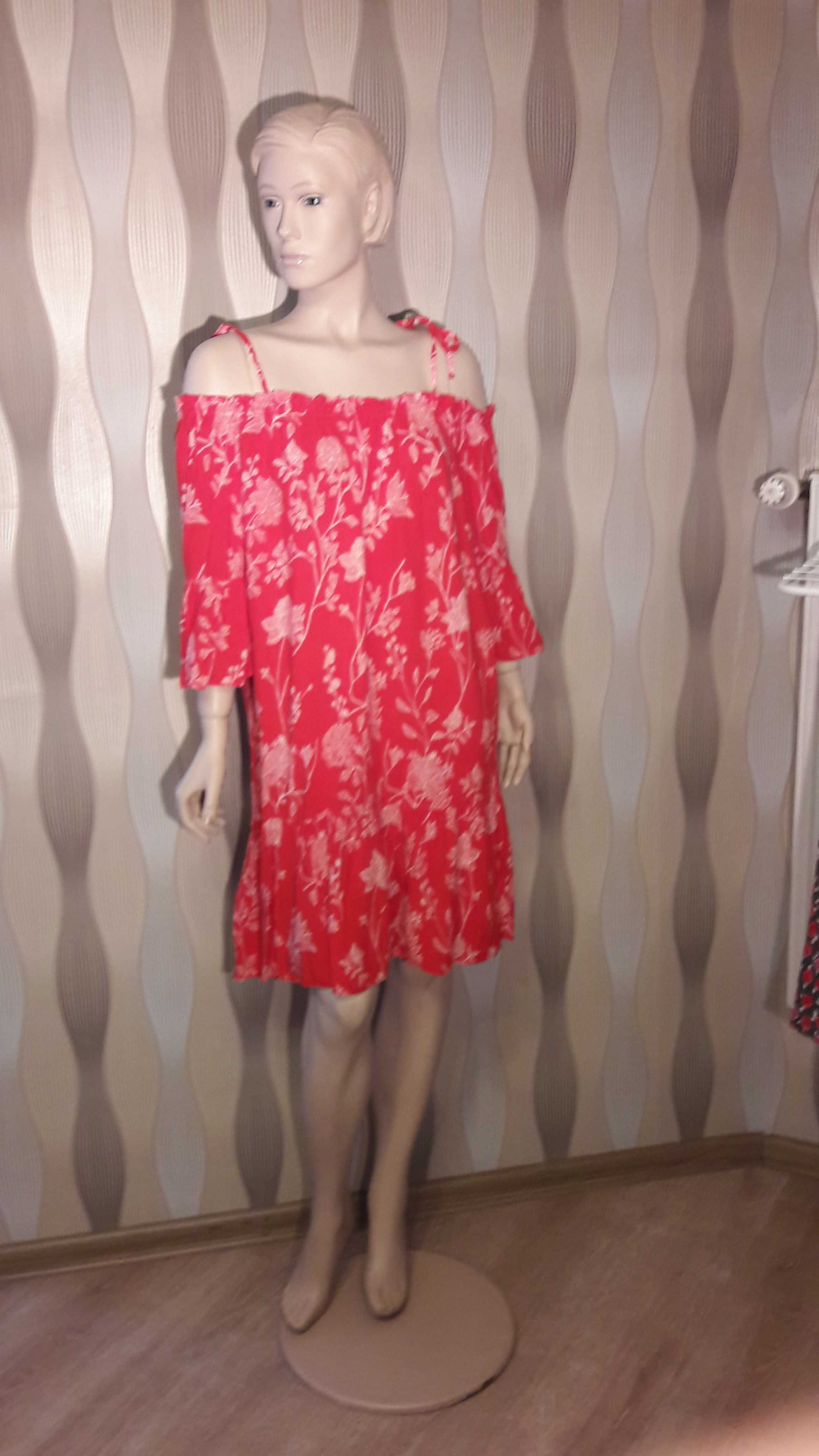 Sukienka H&M czerwona