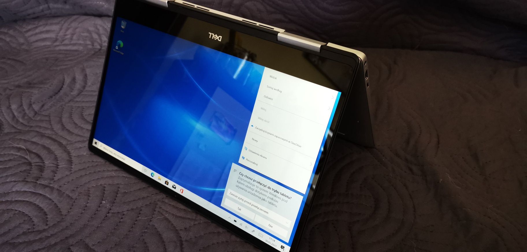 Dell 7386 13,3 dotyk x360 i5 - 250 GB SSD, 8GB RAM