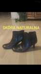 Buty na zimę- skóra naturalna.