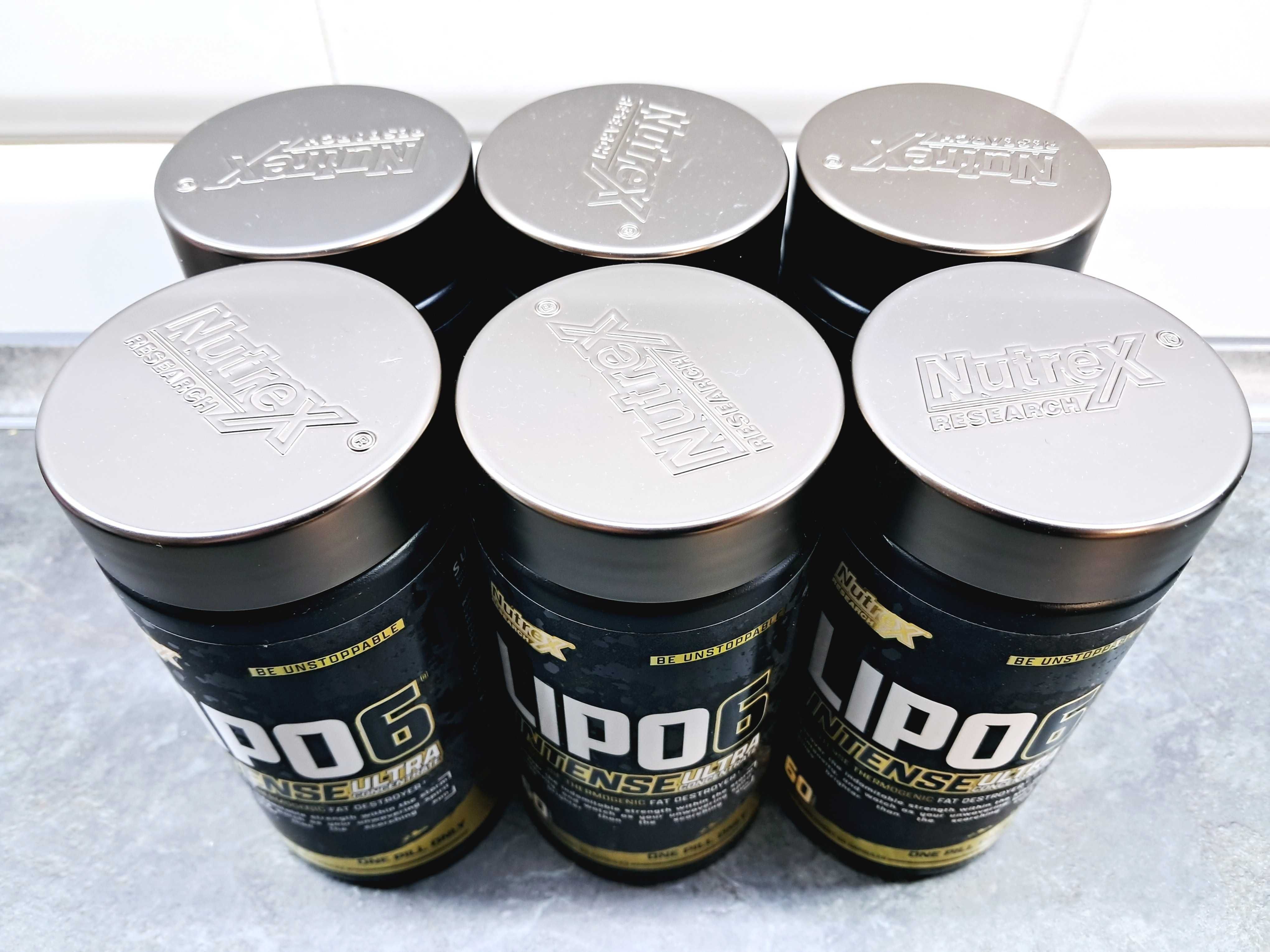 Nutrex, Lipo-6 Black Intense (60 капс.), жиросжигатель