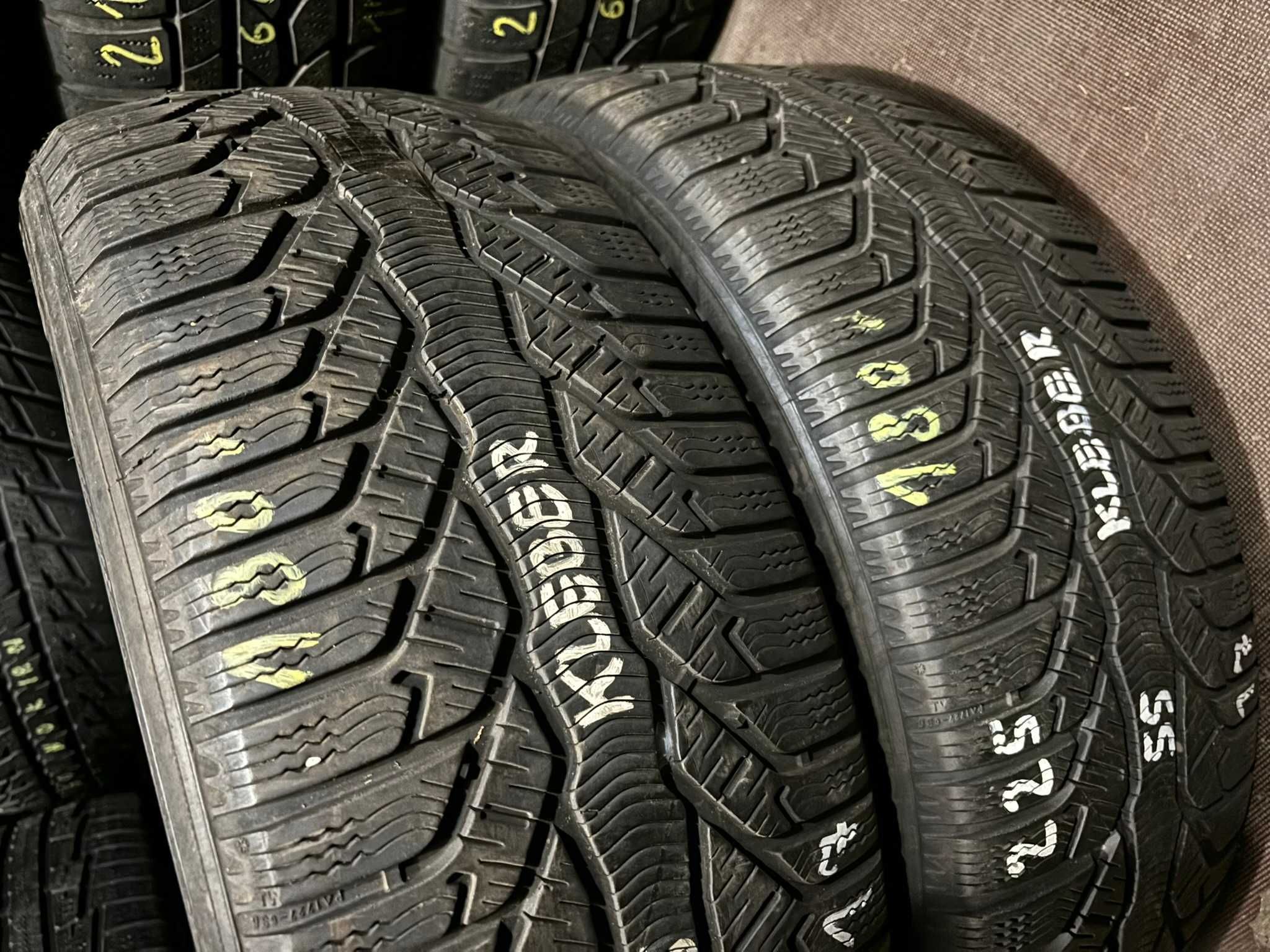 2X Opony Zimowe 225/55R17 101H KLEBER KRISALP HP2 5.1MM SPR. CAŁE!