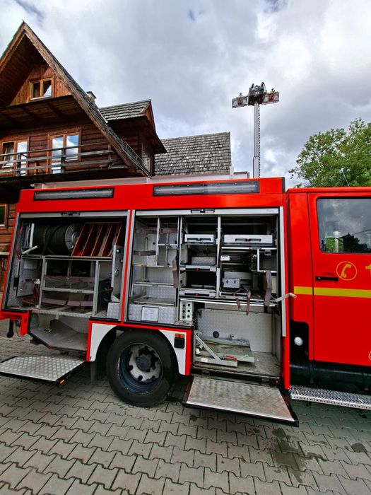 Zabudowa ziegler wóz strażacki Star Man Straż pożarna Pompa Maszt
