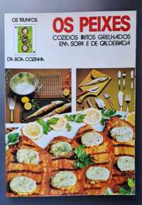 Livros da colecção "Os Trunfos da Cozinha"